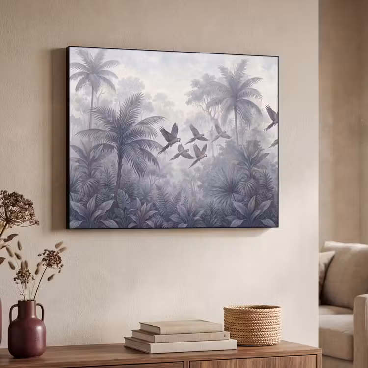 Art Frame - Vogel - Vliegend - Jungle - Vintage - Dieren — 4