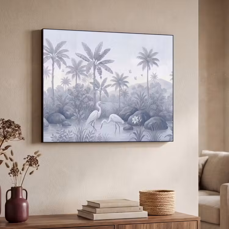 Art Frame - Vogel - Water - Tropisch - Natuur - Blauw — 4