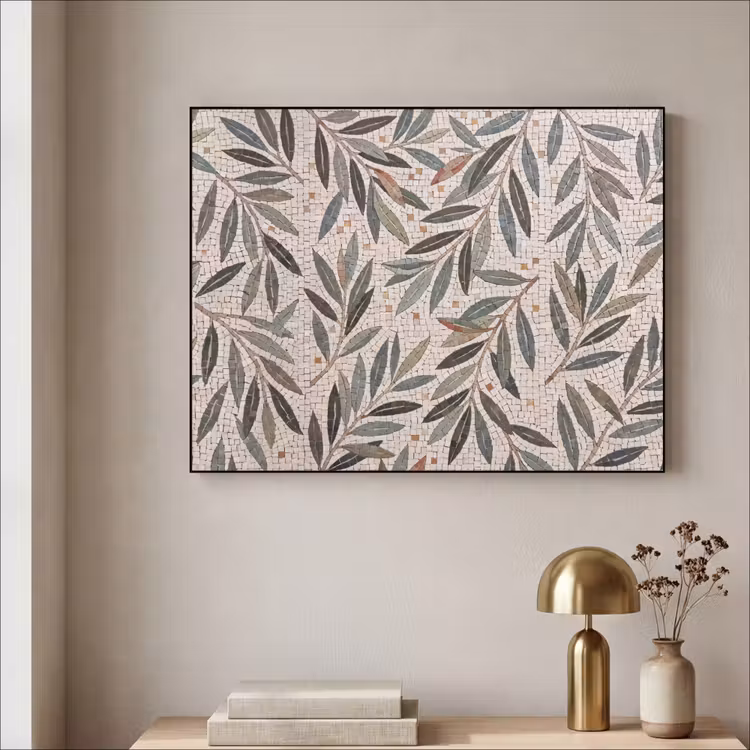 Art Frame - Plant - Blad - Mozaïek - Groen — 3