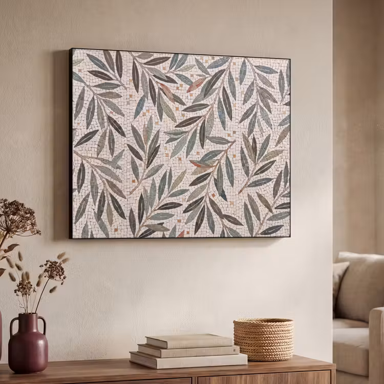 Art Frame - Plant - Blad - Mozaïek - Groen — 4