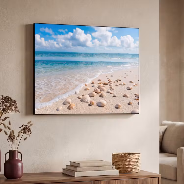 Art Frame - Schelpen - Strand - Natuur - Beige — 4