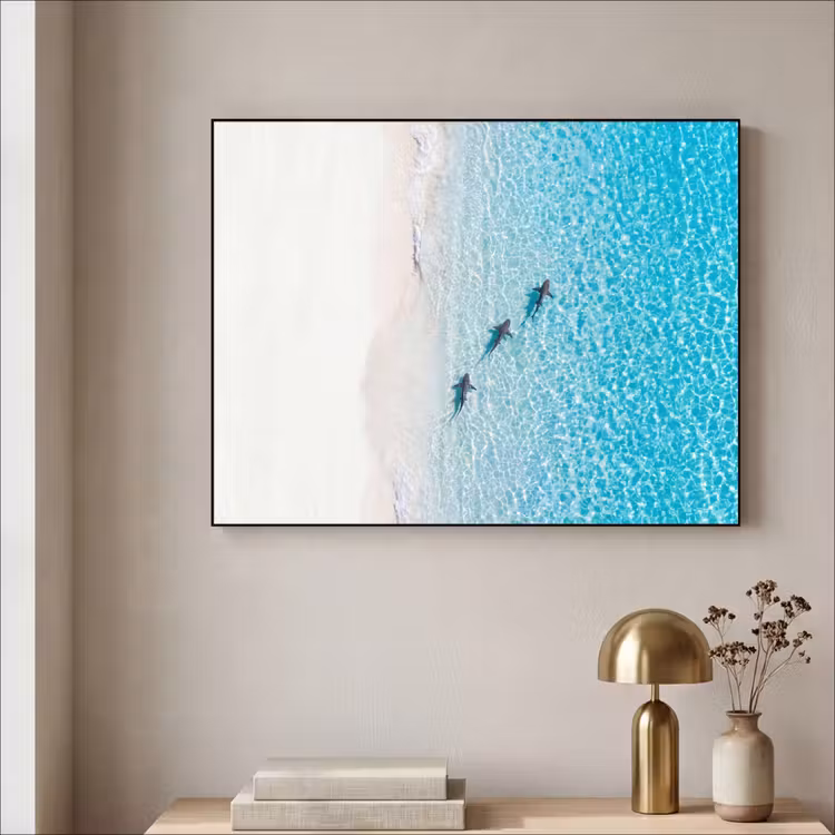 Art Frame - Vis - Oceaan - Strand - Turquoise - Natuur — 3