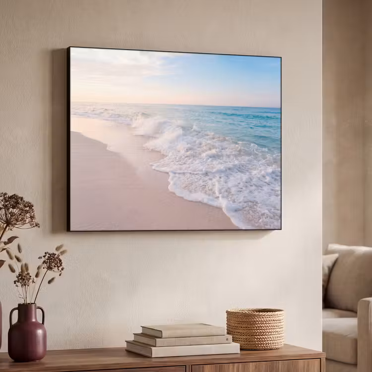 Art Frame - Zee - Golven - Strand - Natuur - Wit — 4