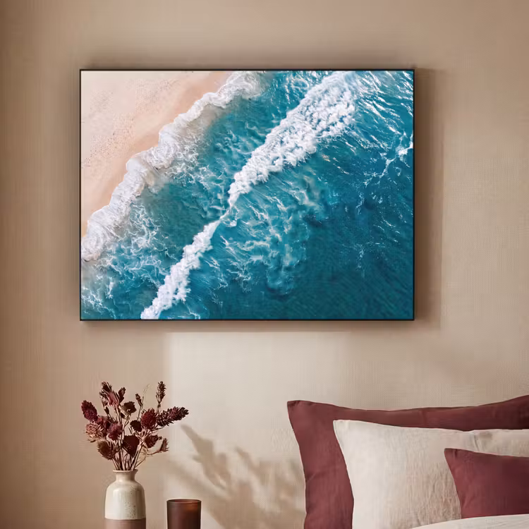 Art Frame - Zee - Strand - Golven - Natuur - Blauw — 2