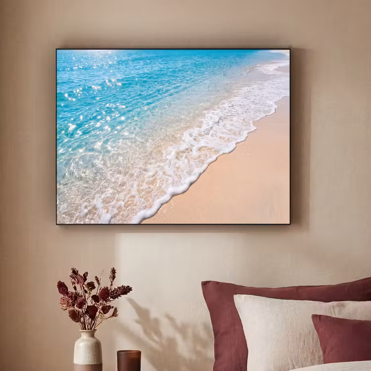 Art Frame - Strand - Water - Natuur - Blauw - Beige — 2
