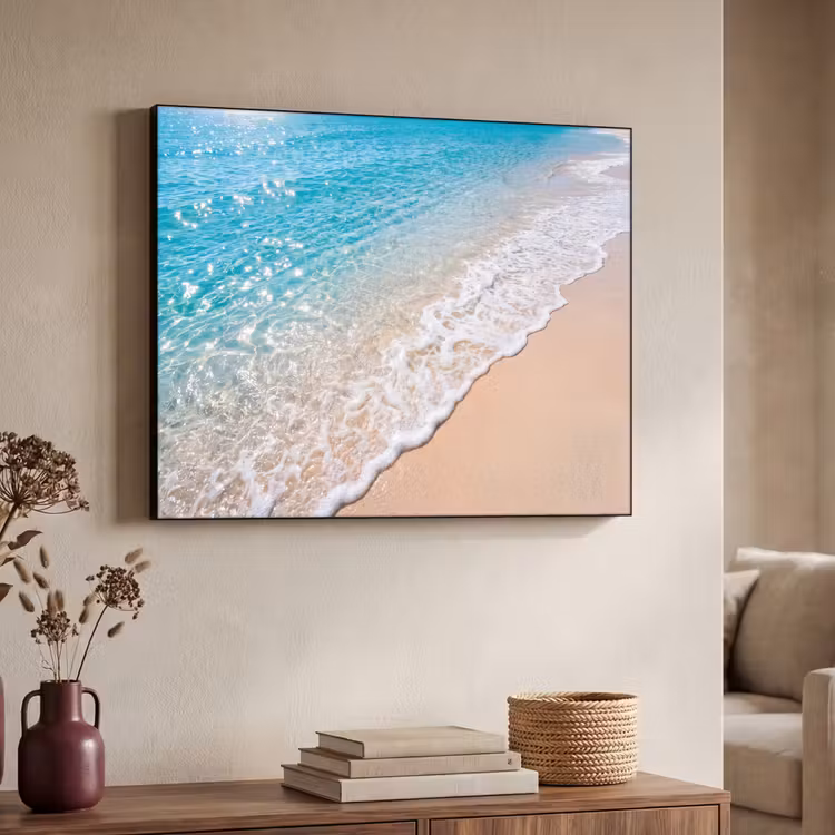 Art Frame - Strand - Water - Natuur - Blauw - Beige — 4
