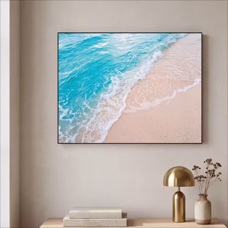 Art Frame - Strand - Zee - Golf - Natuur - Blauw — 3