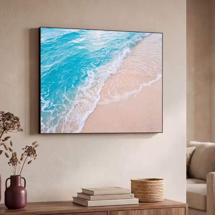 Art Frame - Strand - Zee - Golf - Natuur - Blauw — 4