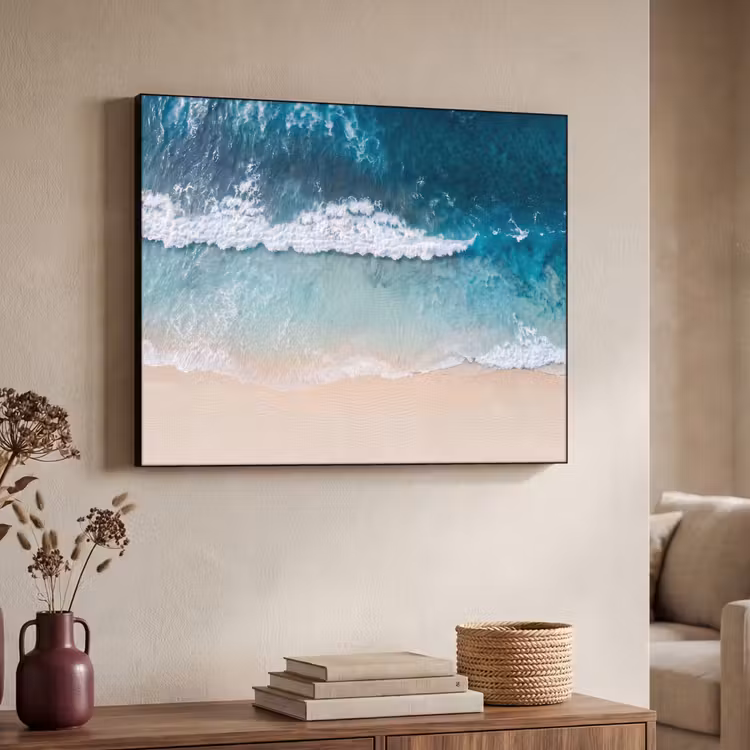 Art Frame - Strand - Zee - Golven - Natuur - Blauw — 4