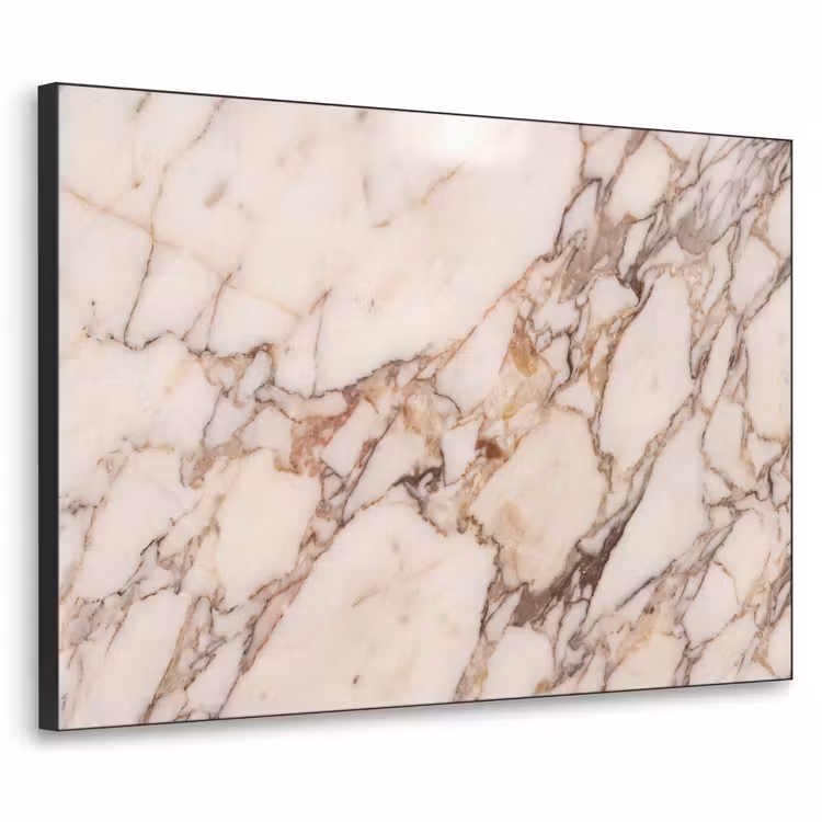 Art Frame - Textuur - Gesteente - Aderen - Abstract - Wit — 1