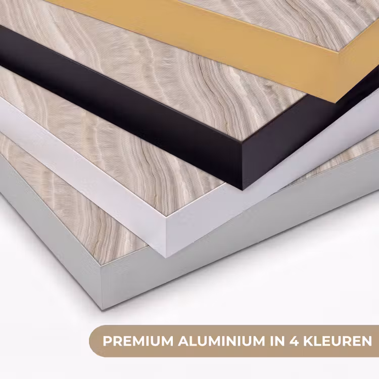 Art Frame - Textuur - Golvend - Abstract - Modern - Beige — 5