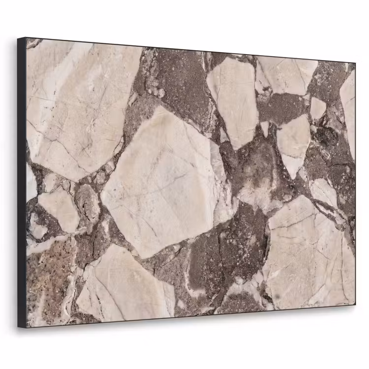 Art Frame - Textuur - Marmer - Abstract - Beige - Bruin — 1