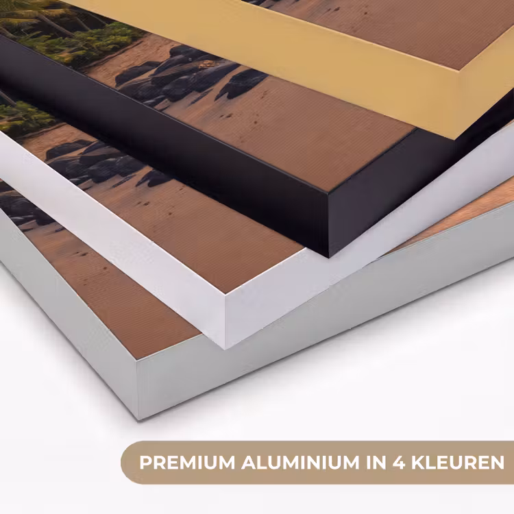 Art Frame - Zee - Berg - Landschap - Tropisch - Goud — 5