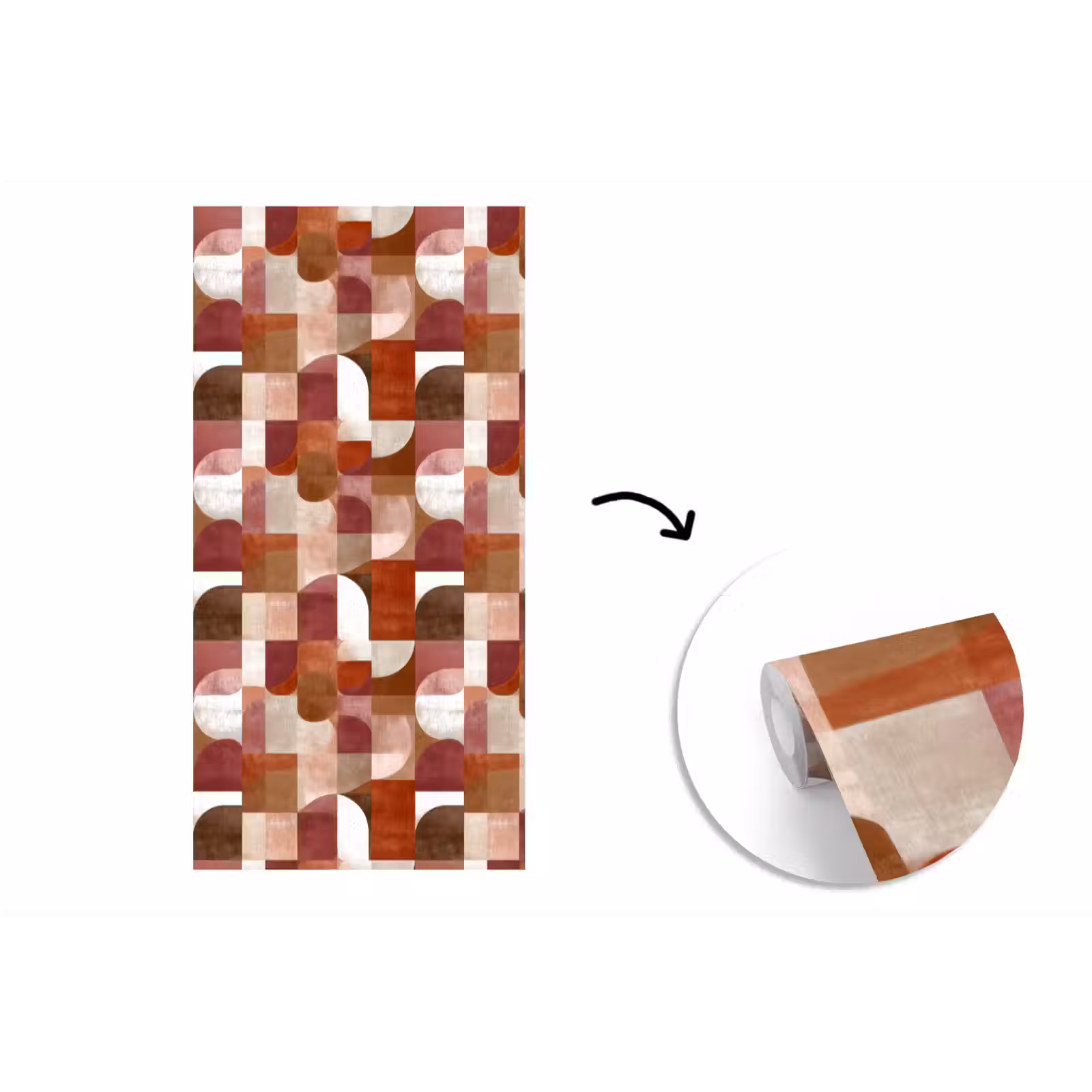 Behang - Geometrie - Modern - Retro — 1