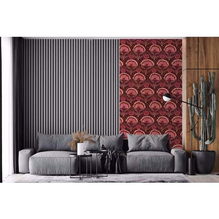 Behang - Antiek - Bloemen - Kleurrijk — 2