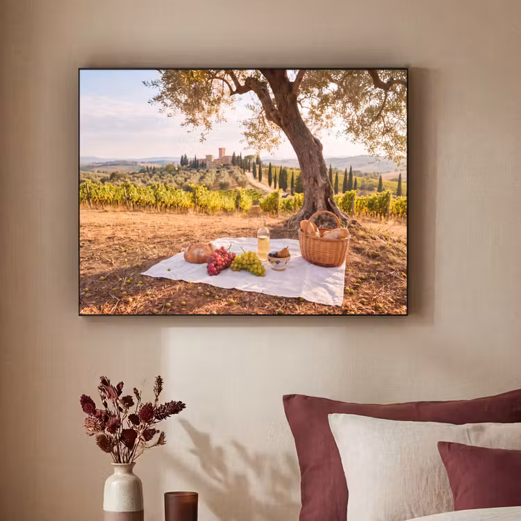 Art Frame - Picknick - Wijngaard - Landschap - Zomer - Eten — 2