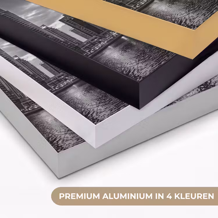Art Frame - Stad - Skyline - Architectuur - Avond - Zwart-wit — 5