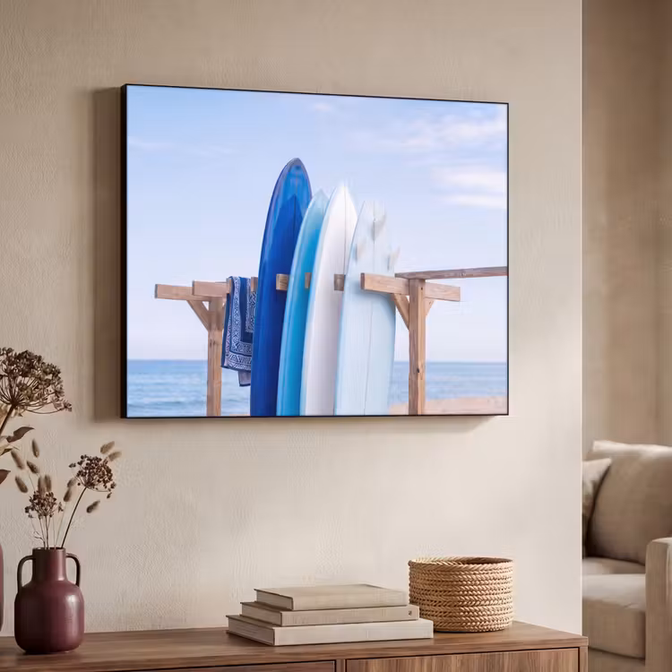 Art Frame - Surfplank - Strand - Zomer - Blauw - Water — 4