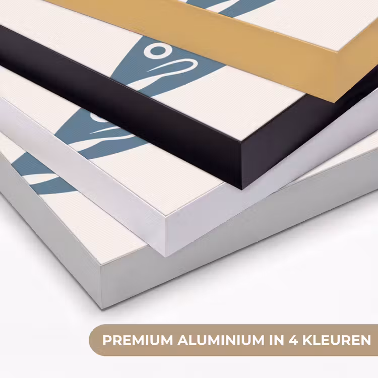 Art Frame - Vrouw - Vis - Fantasie - Abstract - Blauw — 5