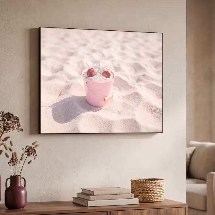 Art Frame - Strand - Schelpen - Zomer - Roze - Decoratie — 4