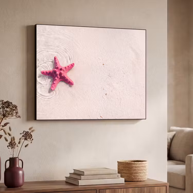 Art Frame - Zeeleven - Zeester - Strand - Roze - Water — 4