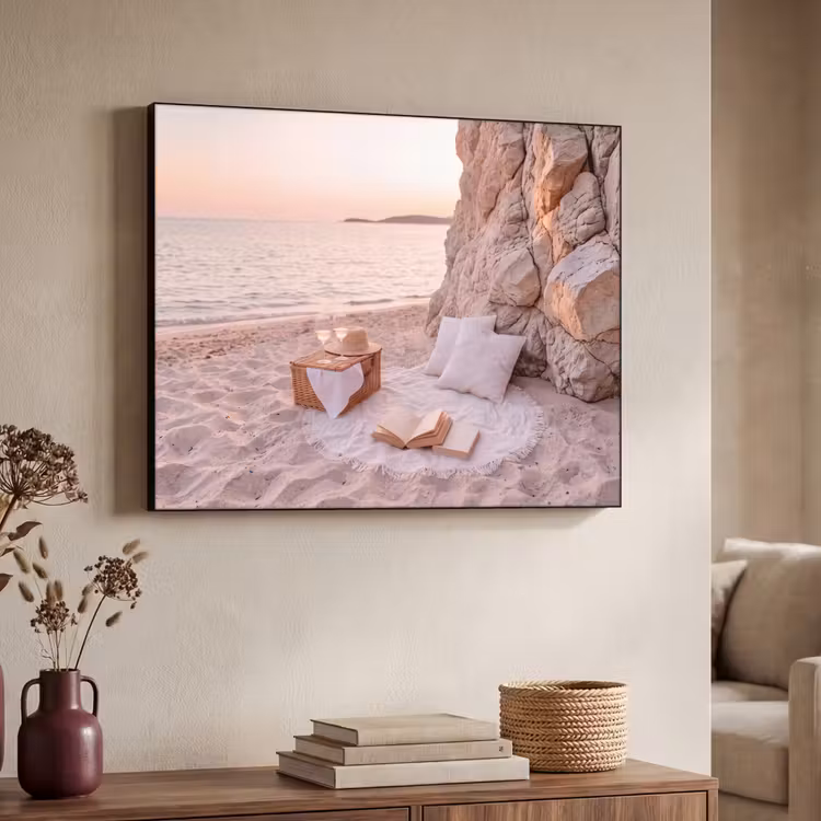 Art Frame - Strand - Picknick - Zonsondergang - Zomer - Natuur — 4