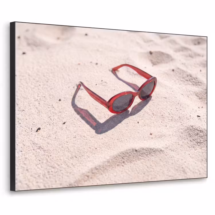 Art Frame - Zonnebril - Strand - Vakantie - Rood — 1
