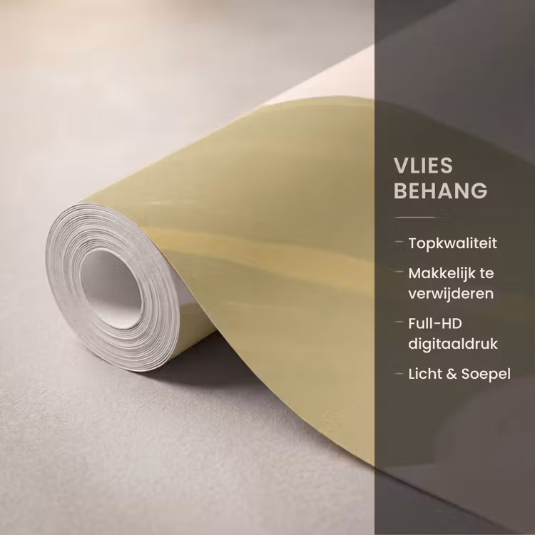 Behang - Bloemen - Vaas - Abstract - Paars - Oranje — 3