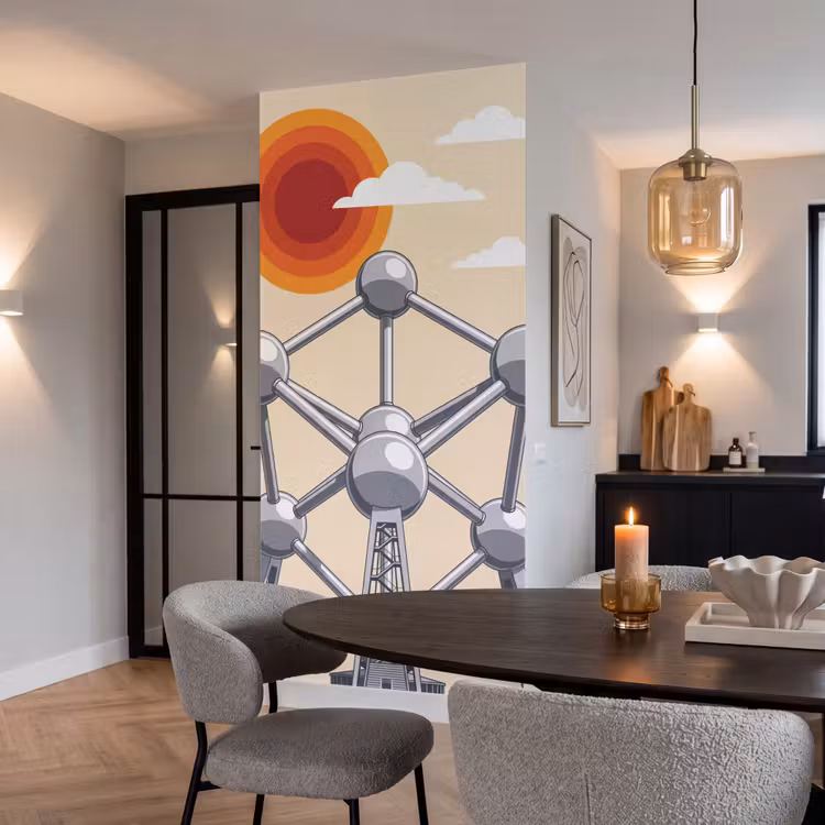 Behang - Architectuur - Geometrie - Stad - Modern - Grijs — 5