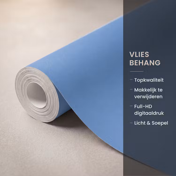 Behang - Abstract - Vormen - Roze - Blauw — 3