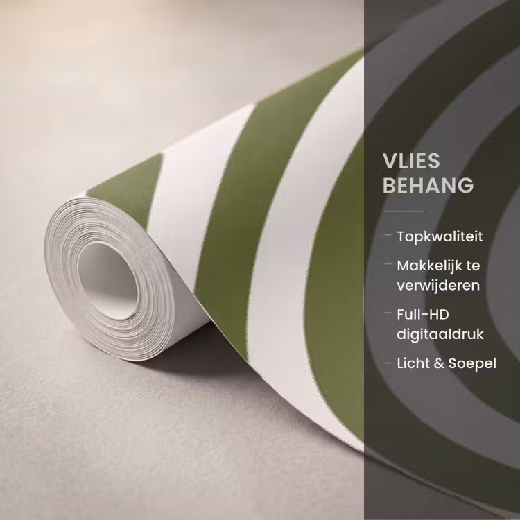 Behang - Abstract - Vormen - Modern - Groen — 3