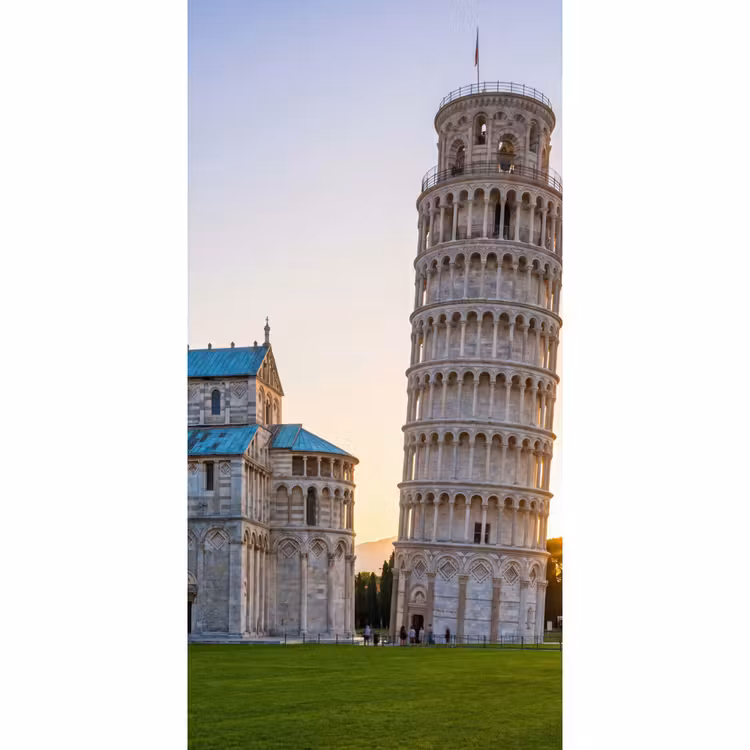 Behang - Architectuur - Toren - Pisa - Italië - Zonsondergang — 2