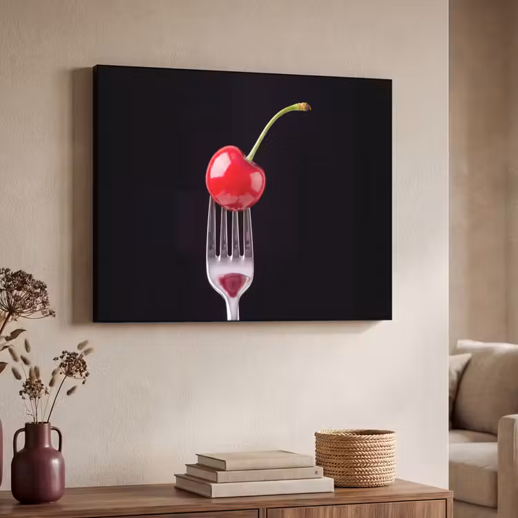 Art Frame - Rode kers - Vork — 4