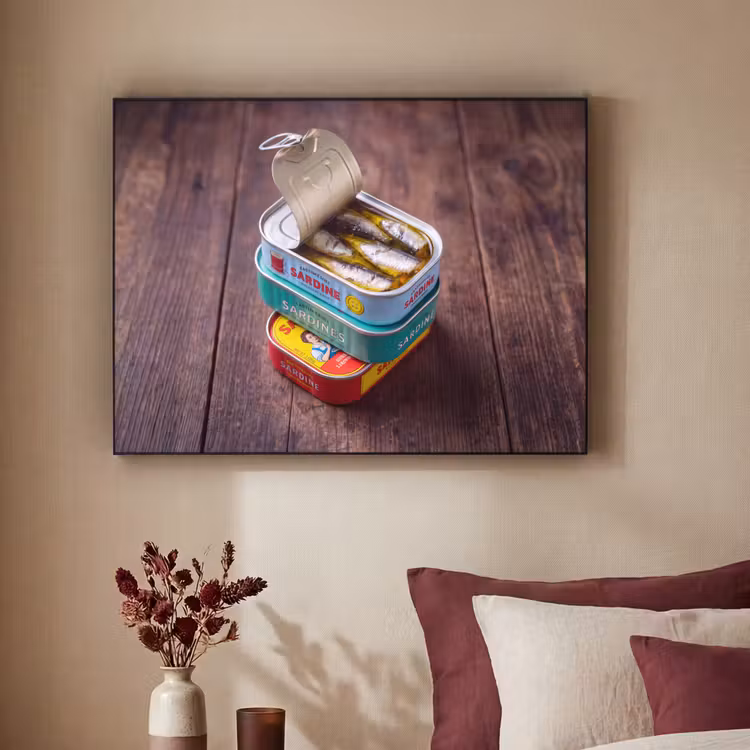 Art Frame - Vis - Blikjes - Keuken — 2