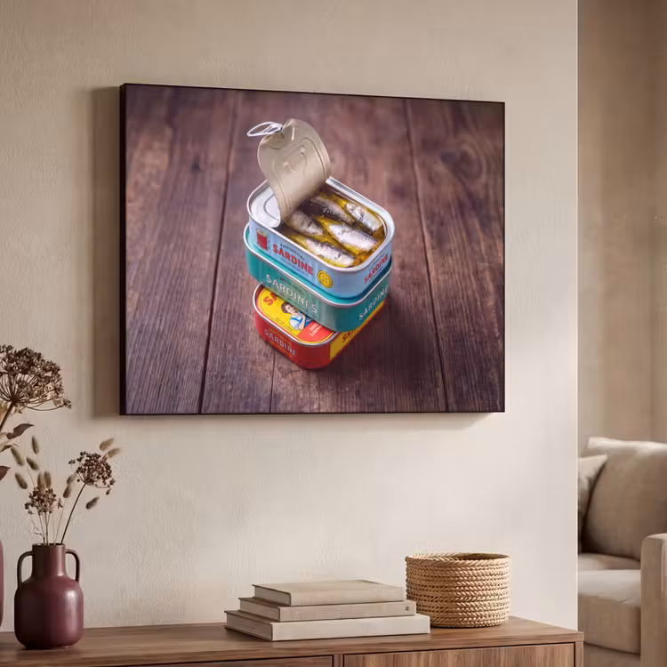 Art Frame - Vis - Blikjes - Keuken — 4