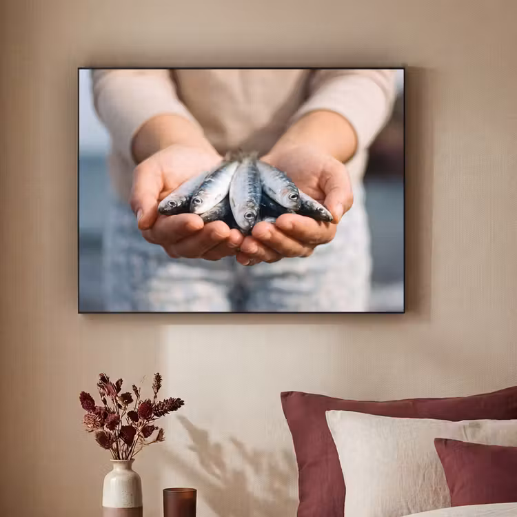 Art Frame - Vis - Handen - Natuur — 2