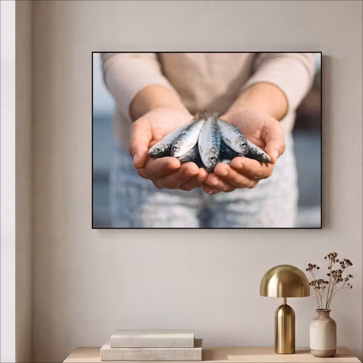 Art Frame - Vis - Handen - Natuur — 3