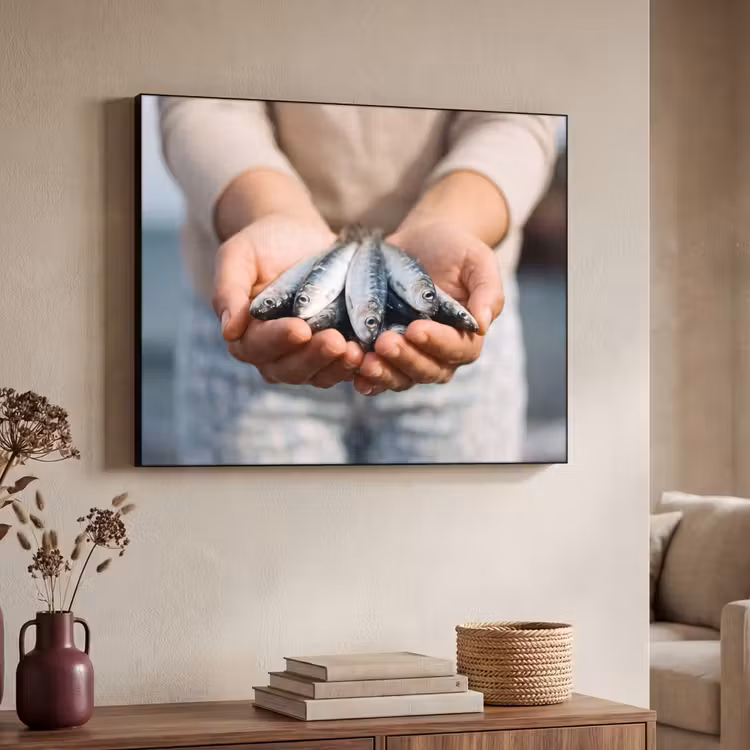 Art Frame - Vis - Handen - Natuur — 4