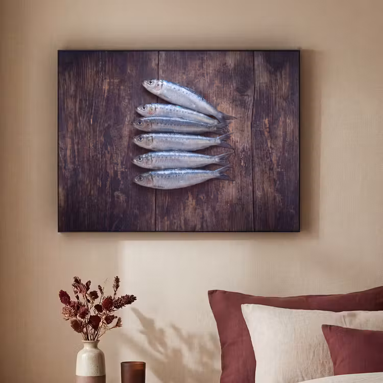 Art Frame - Vis - Hout - Eten — 2