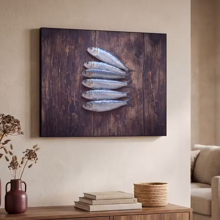 Art Frame - Vis - Hout - Eten — 4