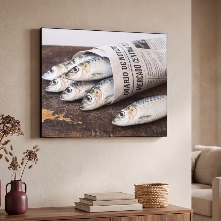 Art Frame - Sardientje - krant - snijplank — 4