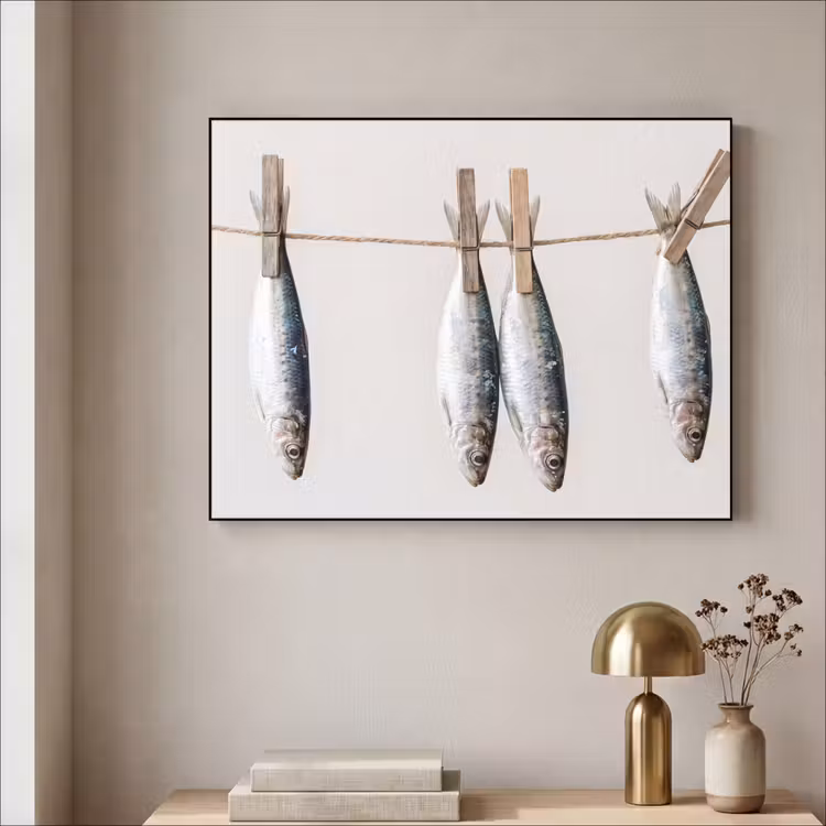 Art Frame - Vis - Hangend - Eten — 3