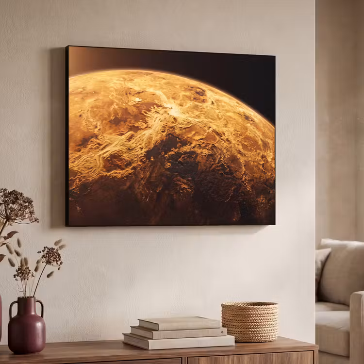 Art Frame - Planeet - Ruimte - Oranje — 4