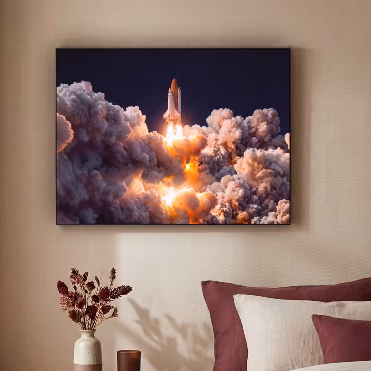 Art Frame - Ruimtevaartuig - Lancering - Sterren — 2