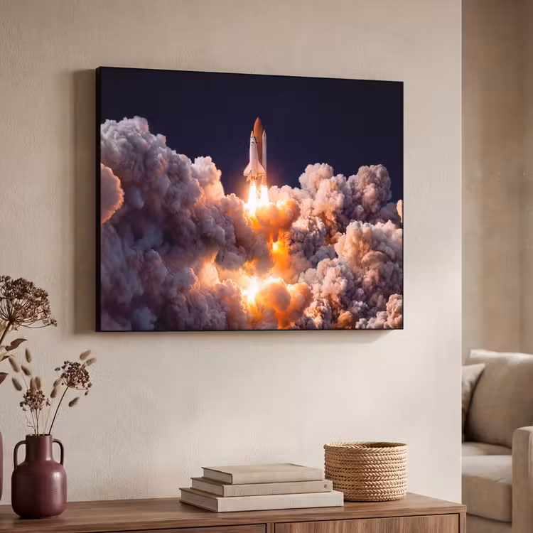Art Frame - Ruimtevaartuig - Lancering - Sterren — 4