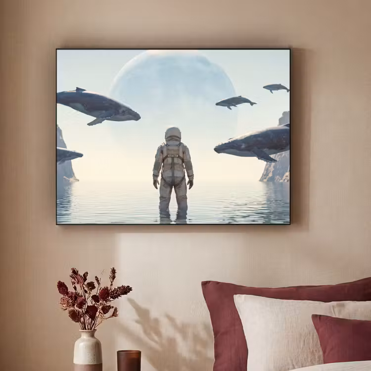 Art Frame - Ruimtevaarder - Walvis - Fantasie — 2