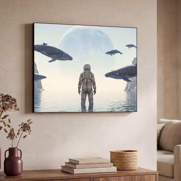 Art Frame - Ruimtevaarder - Walvis - Fantasie — 4