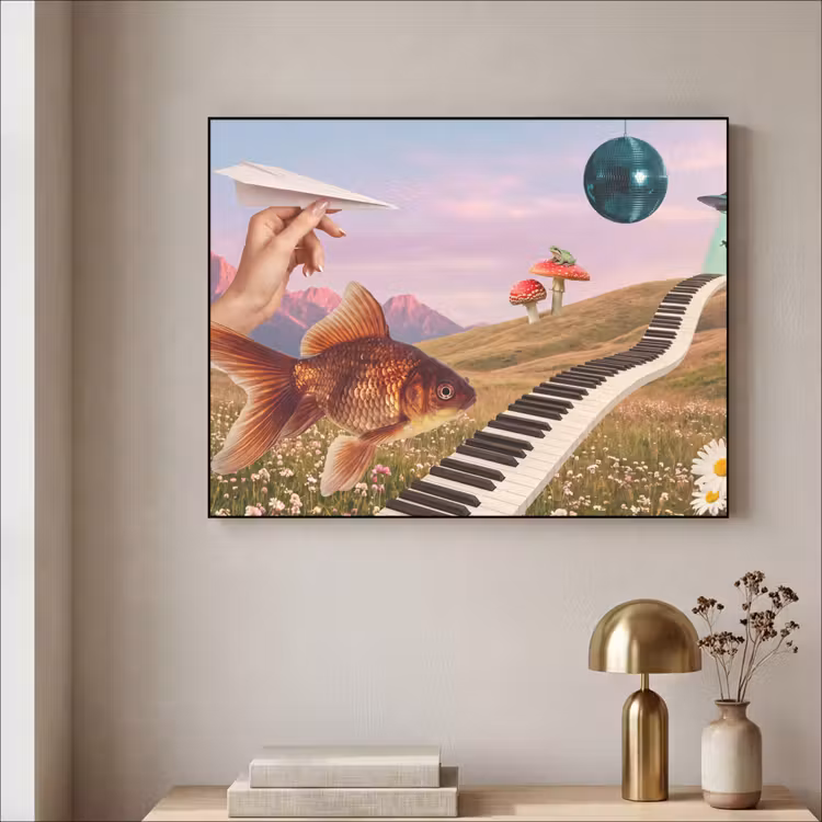 Art Frame - Vis - Natuur - Abstract — 3