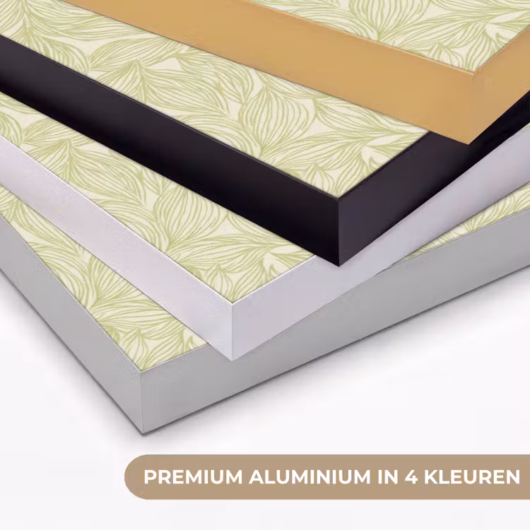 Art Frame - Saliegroen - Botanisch - Bladeren - Handgetekend - Patroon — 5