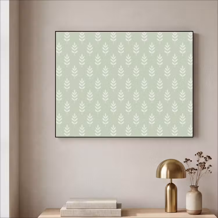 Art Frame - Saliegroen - Botanisch - Takjes - Minimalistisch - Patroon — 3